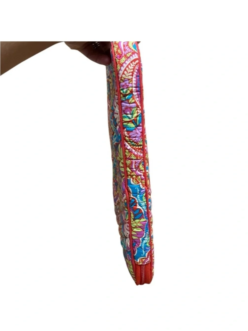 Vera Bradley Paisley In Paradise Modern Zip Laptop Computer Protection Case